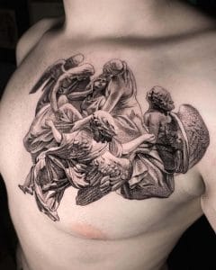 Spirituelle und religiöse Tattoo Designs
