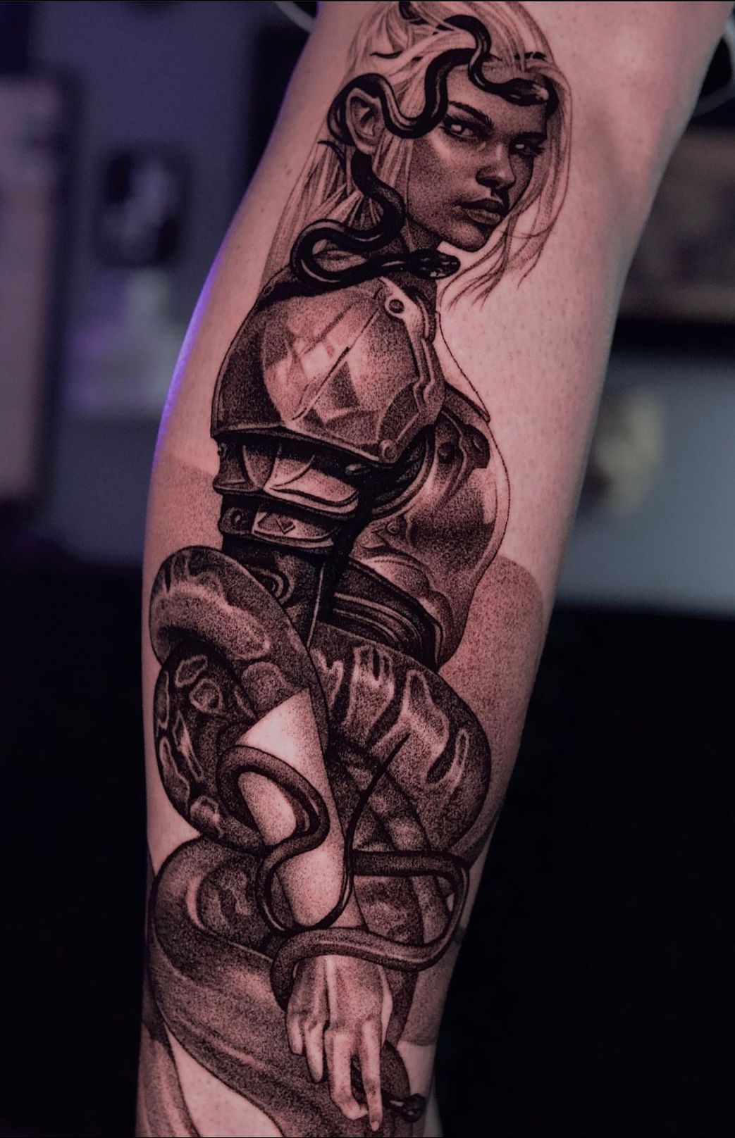 Black and Grey Tattoo