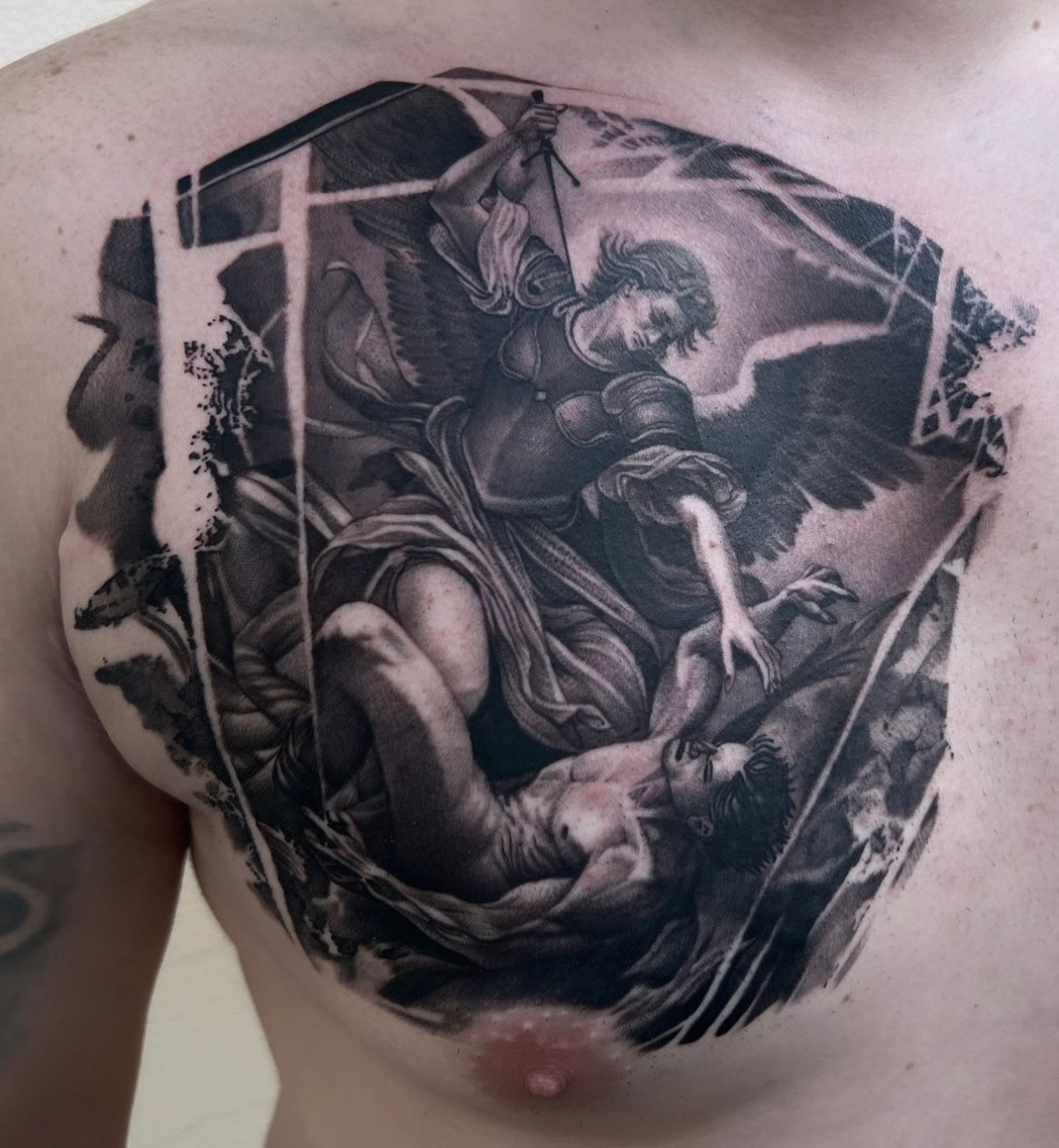 Black and Grey Tattoo