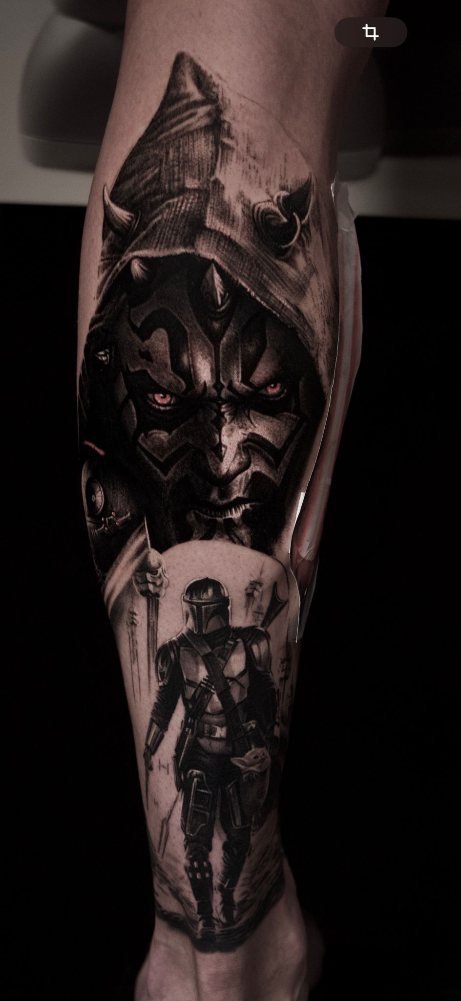 Black and Grey Tattoo