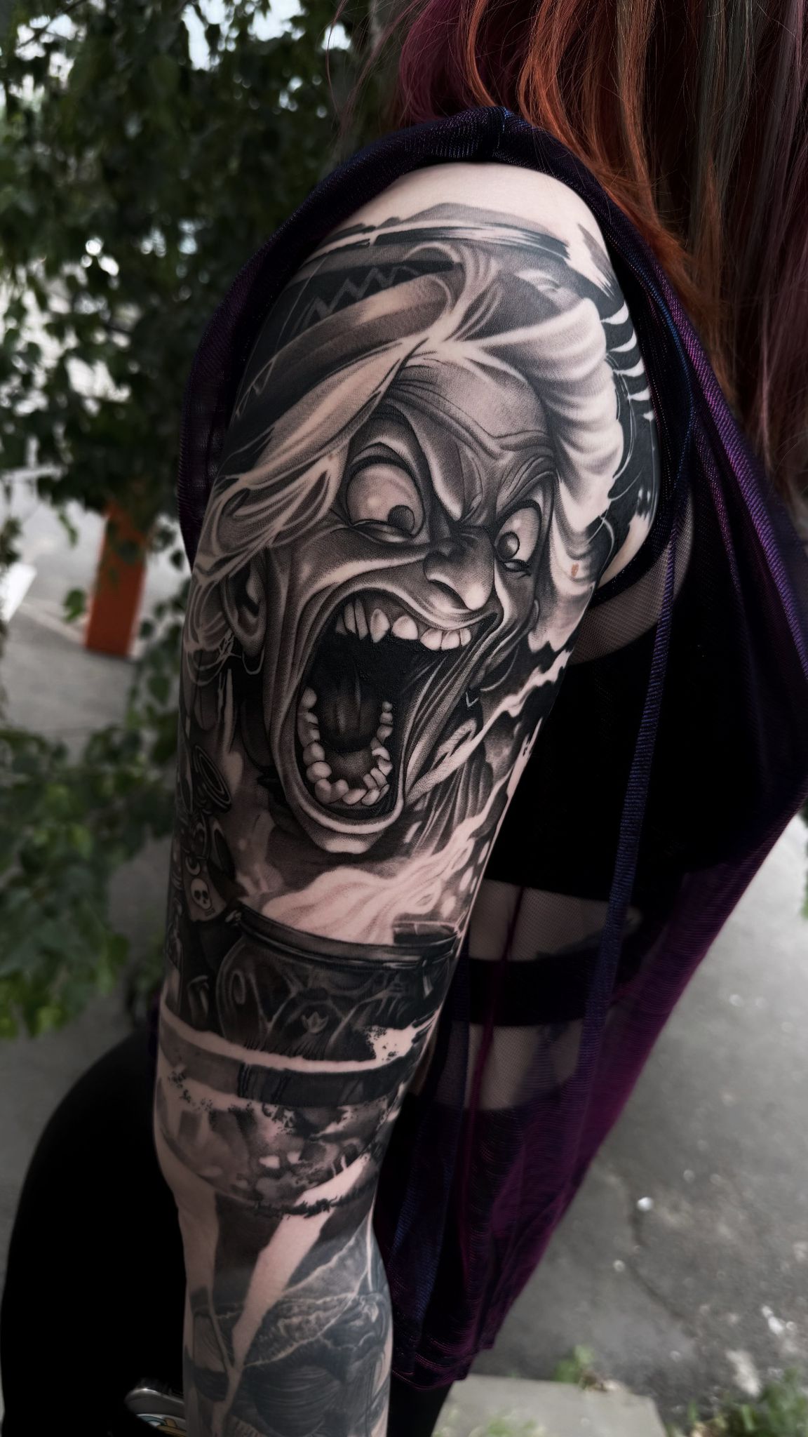 Black and Grey Tattoo