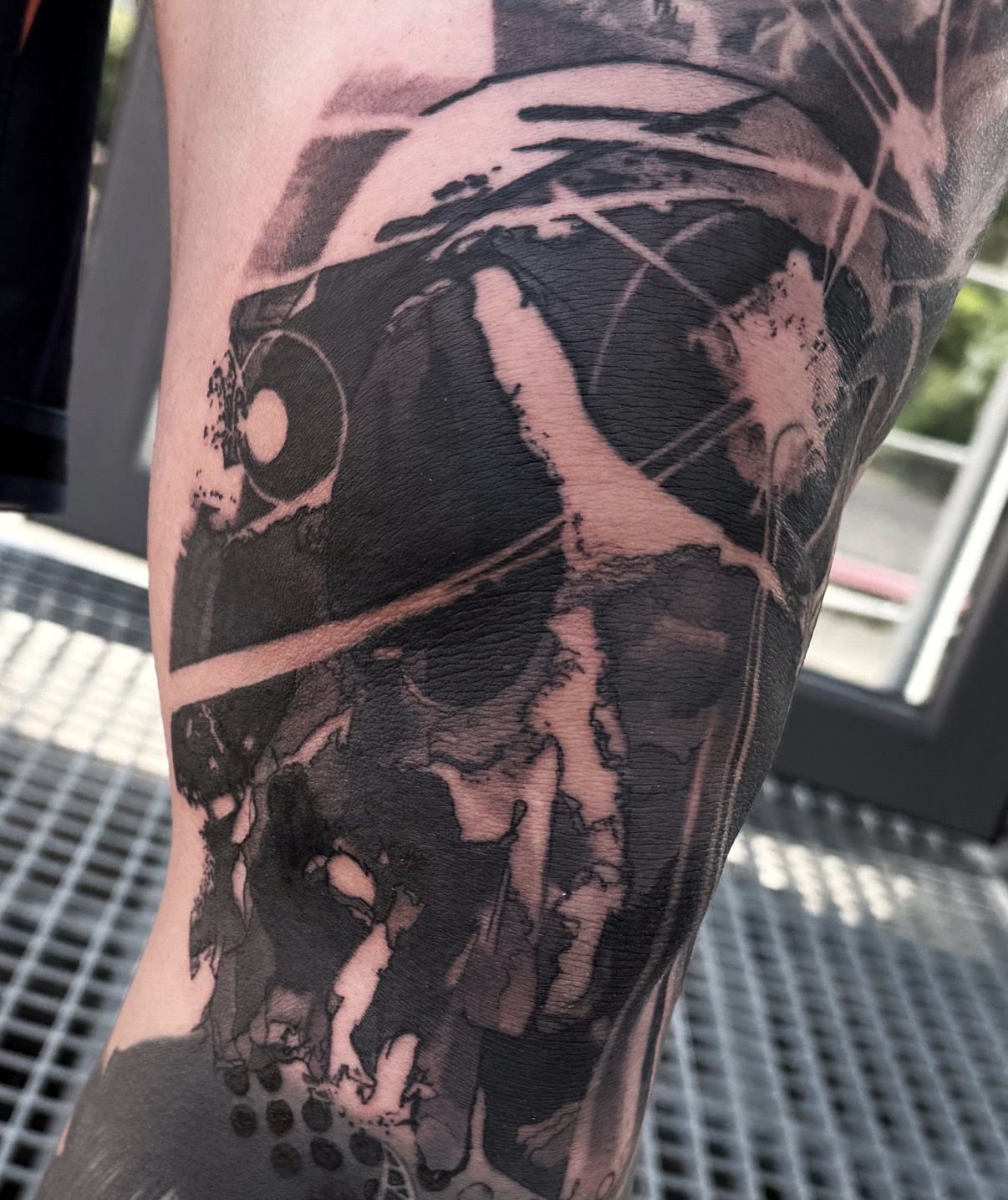 Black and Grey Tattoo