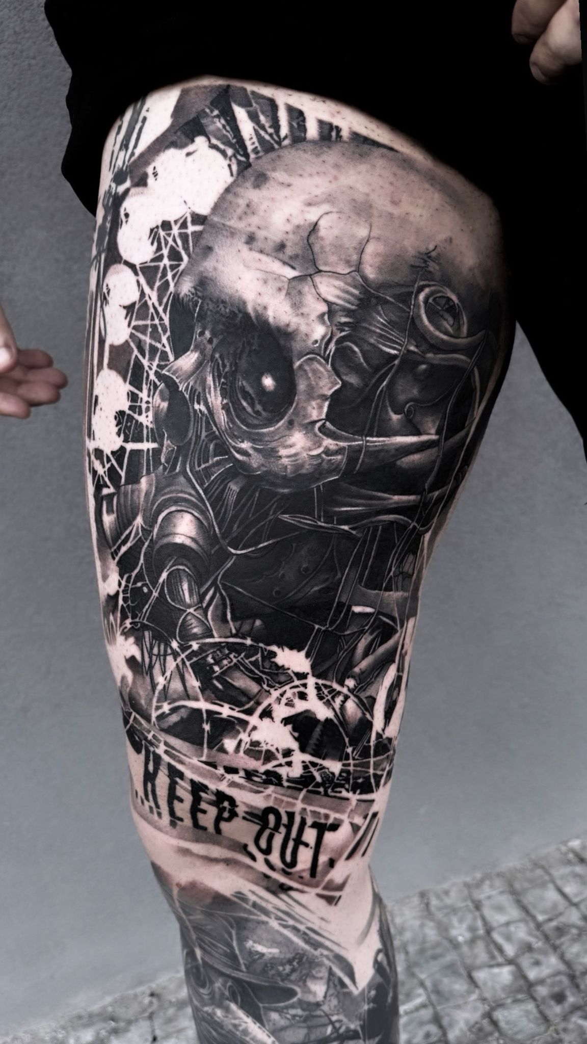 Black and Grey Tattoo